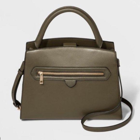 a new day Bags Olive And Gold Crossbody Handbag Poshmark